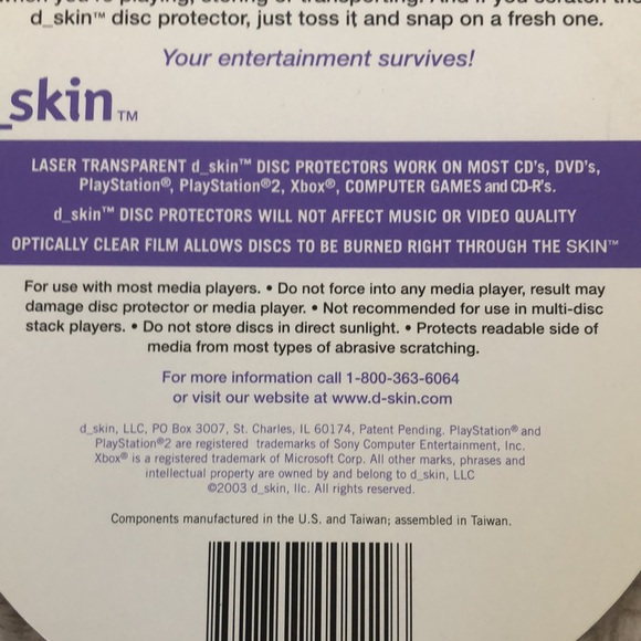 CD visor and Disc/cd/dvd/game protectors bundle. New in factory packaging - Picture 7 of 16